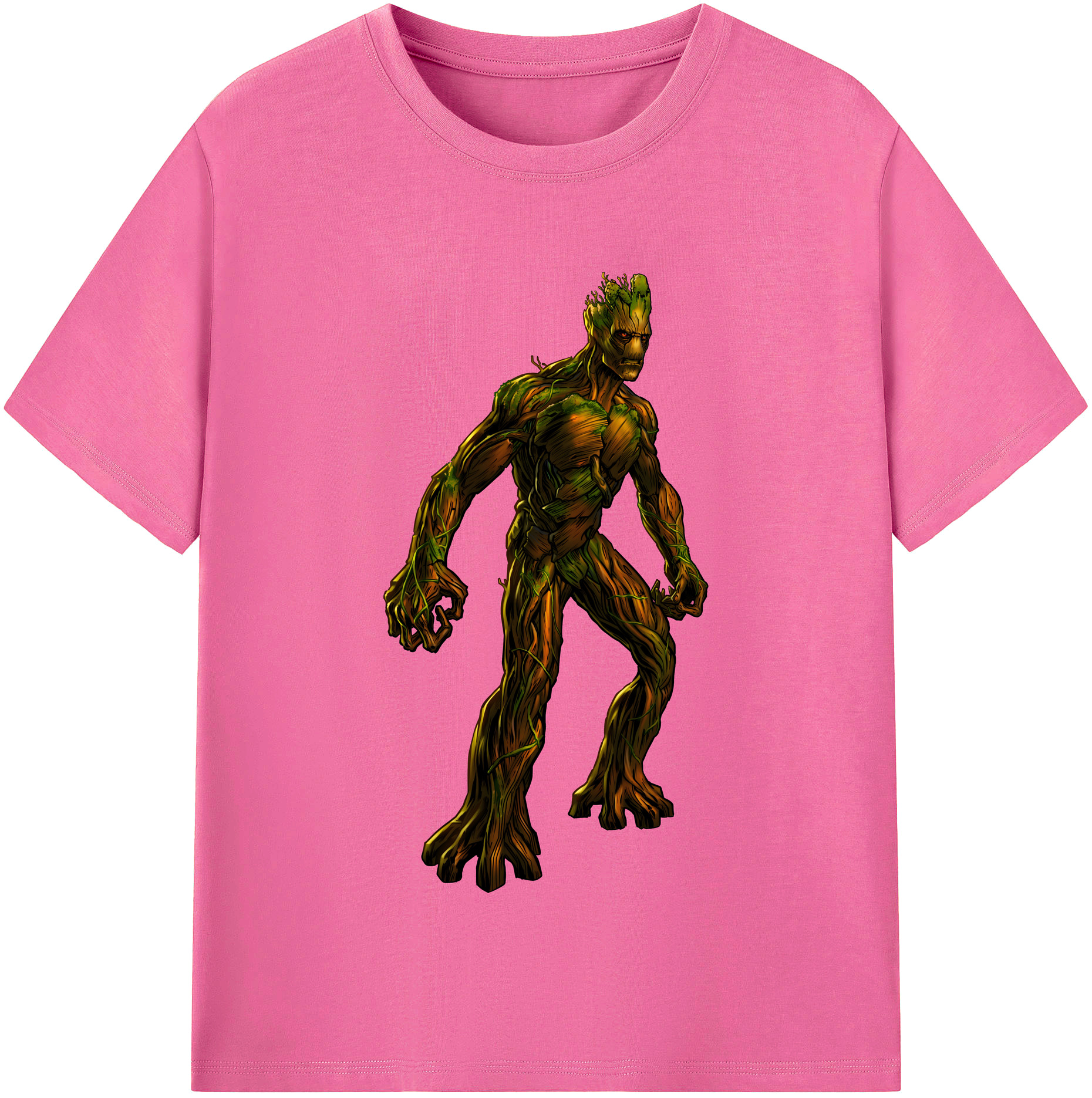 （画像用） アベンジャーズ The Avengers レディースカジュアルプリントTシャツ（綿100％）